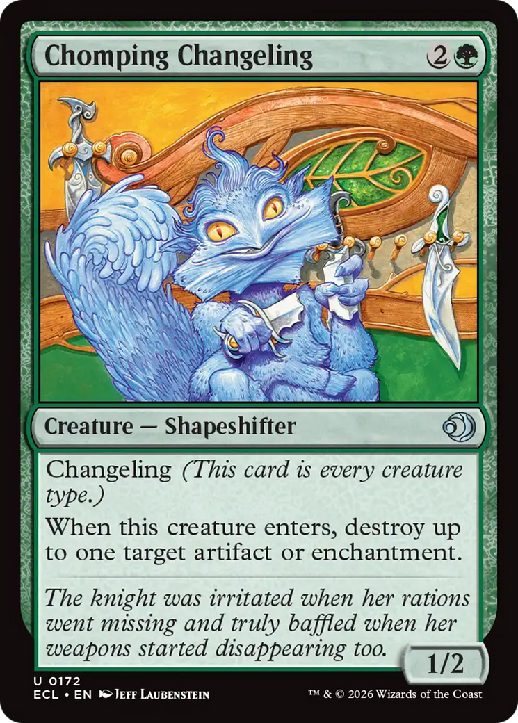Chomping Changeling [Lorwyn Eclipsed] | Jack's On Queen