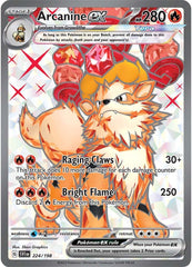 Arcanine ex (224/198) [Scarlet & Violet: Base Set] | Jack's On Queen