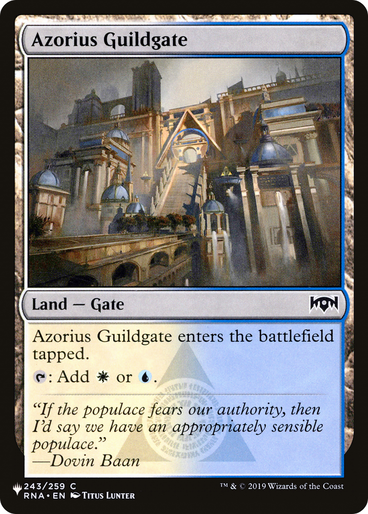 Azorius Guildgate [The List] | Jack's On Queen