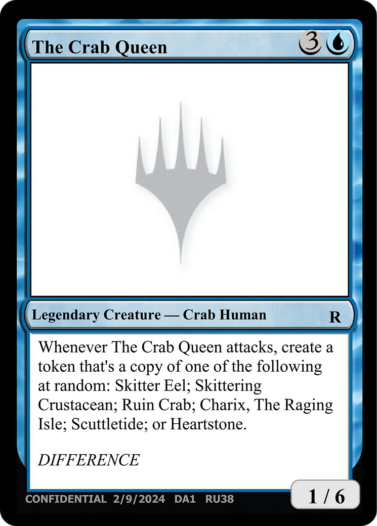 The Crab Queen [Mystery Booster 2 Playtest Cards] | Jack's On Queen