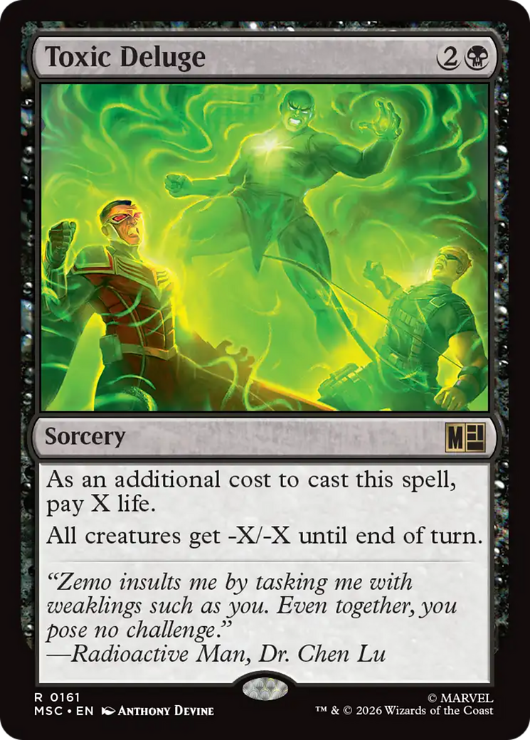Toxic Deluge [Marvel Super Heroes Commander] | Jack's On Queen