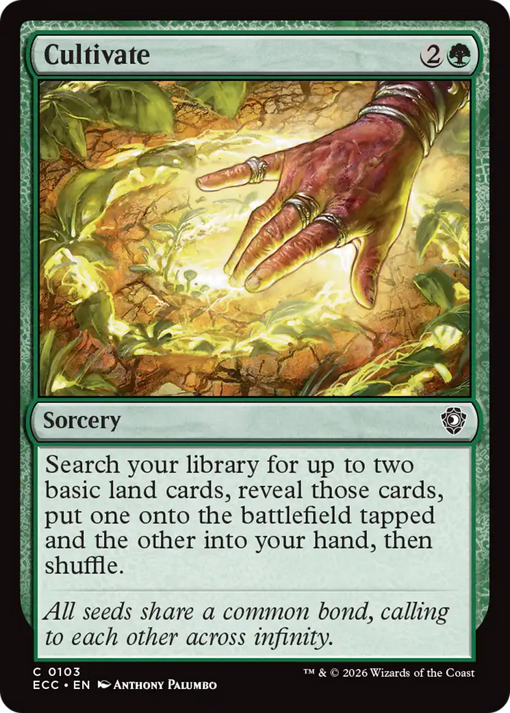 Cultivate [Lorwyn Eclipsed Commander] | Jack's On Queen