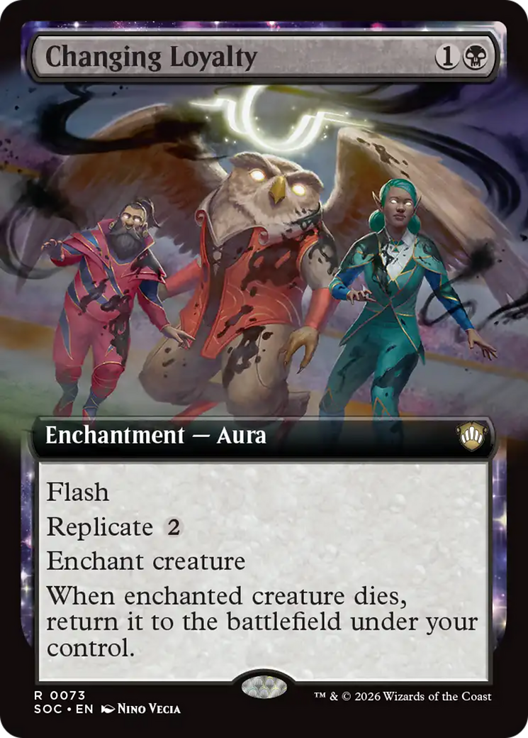 Changing Loyalty (Extended Art) [Secrets of Strixhaven Commander] | Jack's On Queen