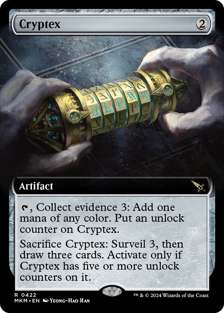 Cryptex (Extended Art) [Murders at Karlov Manor] | Jack's On Queen