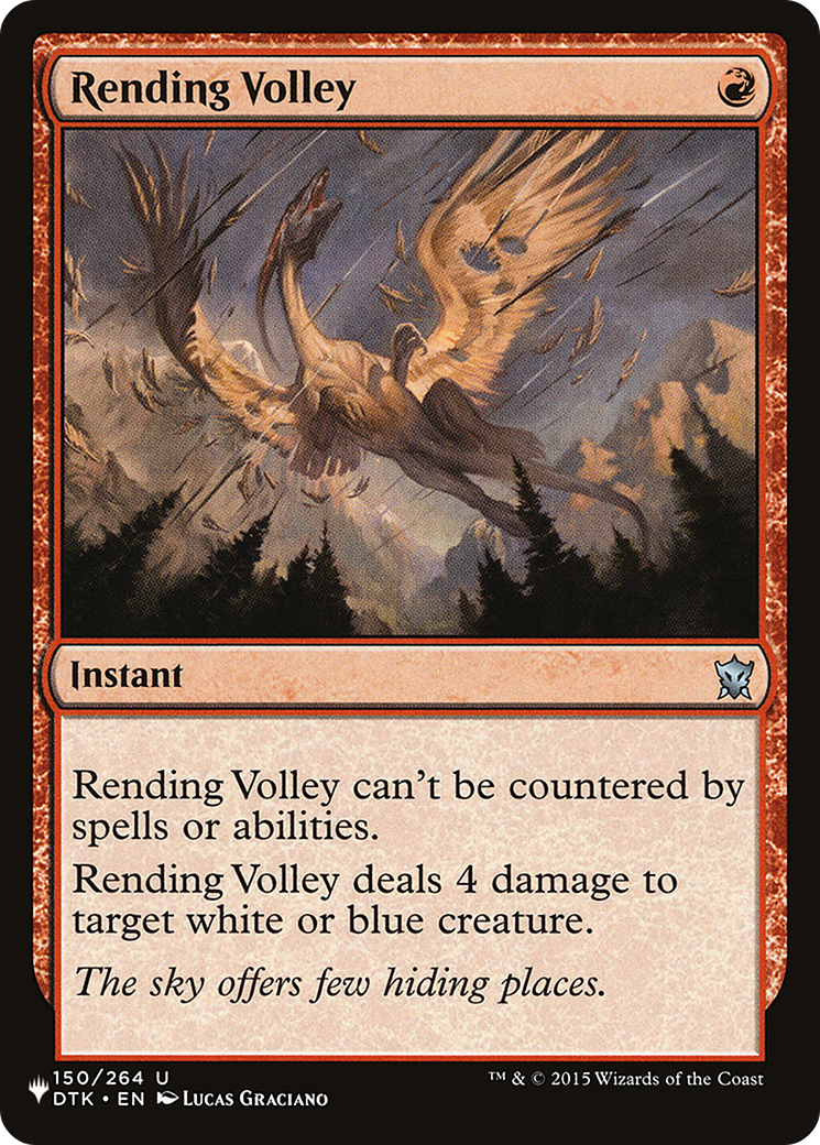 Rending Volley [The List] | Jack's On Queen