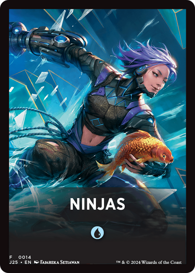 Ninjas Theme Card [Foundations Jumpstart Front Cards] | Jack's On Queen