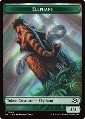 Insect // Elephant Double-Sided Token [Aetherdrift Tokens] | Jack's On Queen