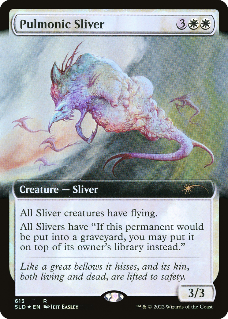 Pulmonic Sliver (Extended Art) [Secret Lair Drop Promos] | Jack's On Queen