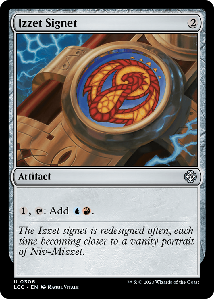 Izzet Signet [The Lost Caverns of Ixalan Commander] | Jack's On Queen