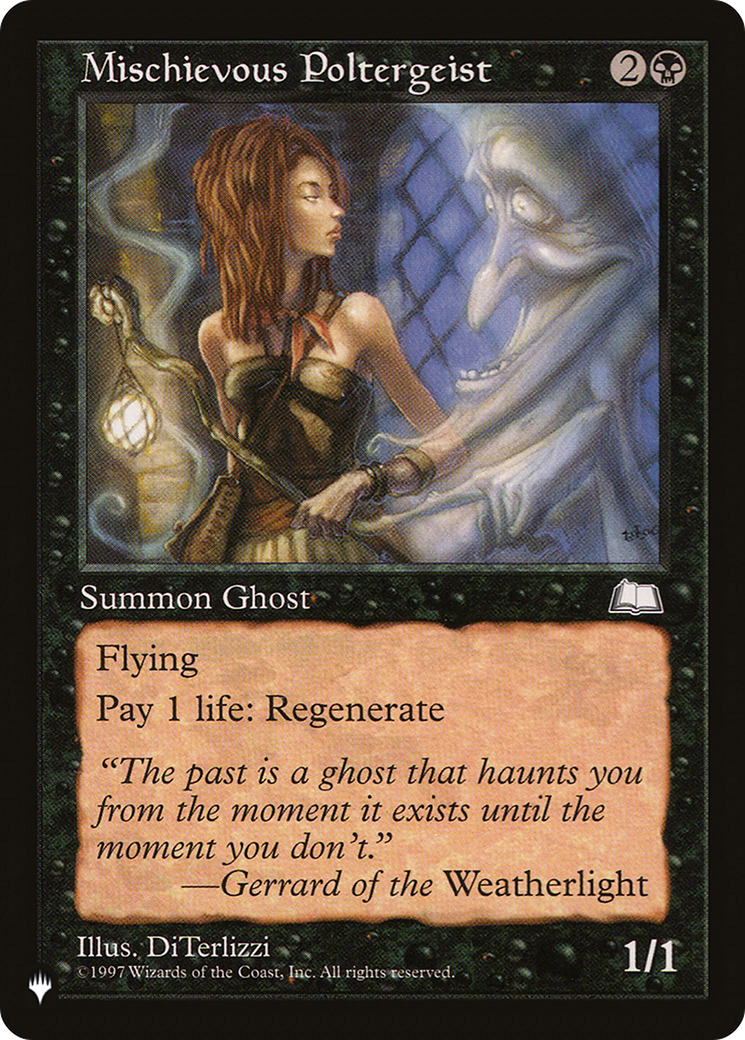 Mischievous Poltergeist [The List Reprints] | Jack's On Queen