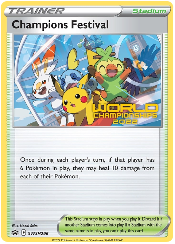 Champions Festival (SWSH296) [Sword & Shield: Black Star Promos] | Jack's On Queen
