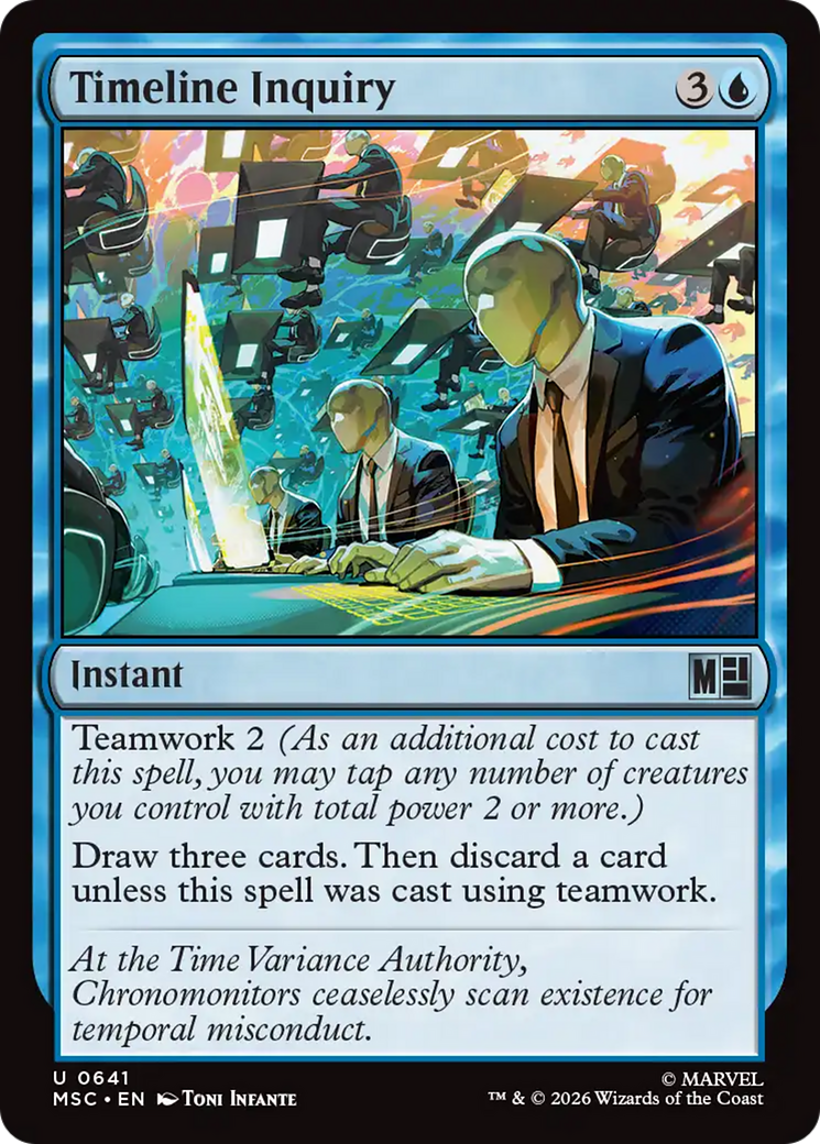 Timeline Inquiry [Marvel Super Heroes Commander] | Jack's On Queen