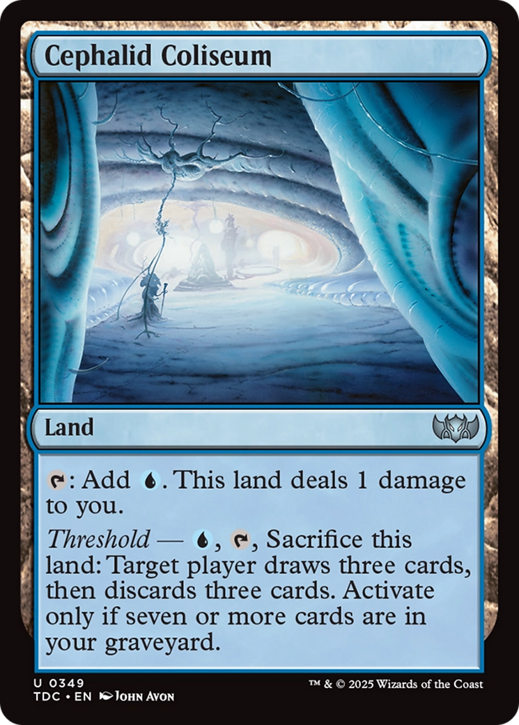 Cephalid Coliseum [Tarkir: Dragonstorm Commander] | Jack's On Queen