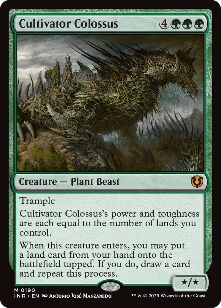 Cultivator Colossus [Innistrad Remastered] | Jack's On Queen