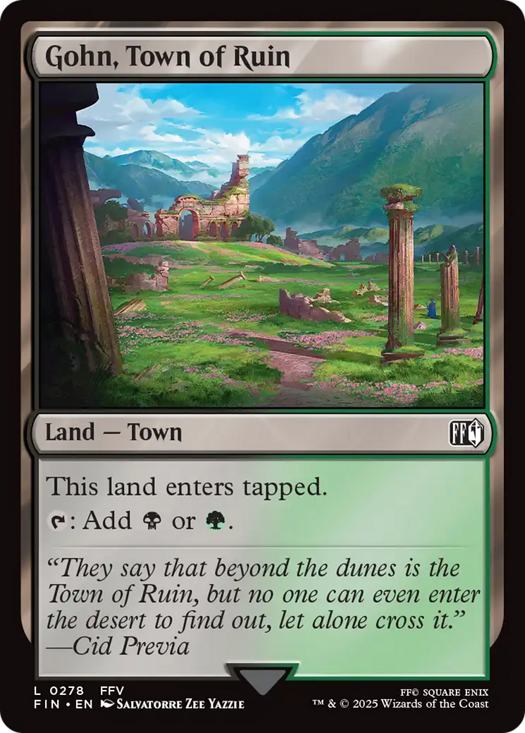 Gohn, Town of Ruin [FINAL FANTASY] | Jack's On Queen