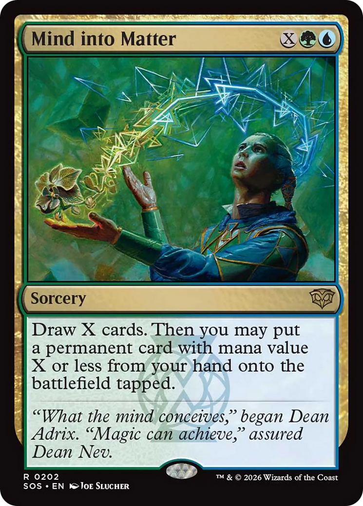 Mind into Matter [Secrets of Strixhaven] | Jack's On Queen