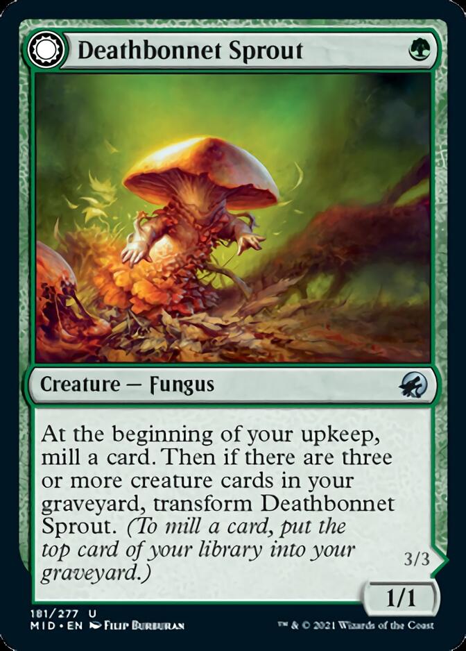 Deathbonnet Sprout // Deathbonnet Hulk [Innistrad: Midnight Hunt] | Jack's On Queen