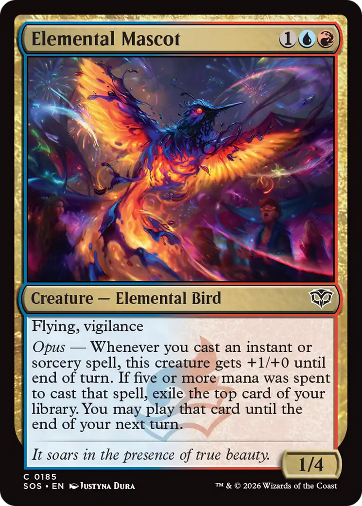 Elemental Mascot [Secrets of Strixhaven] | Jack's On Queen