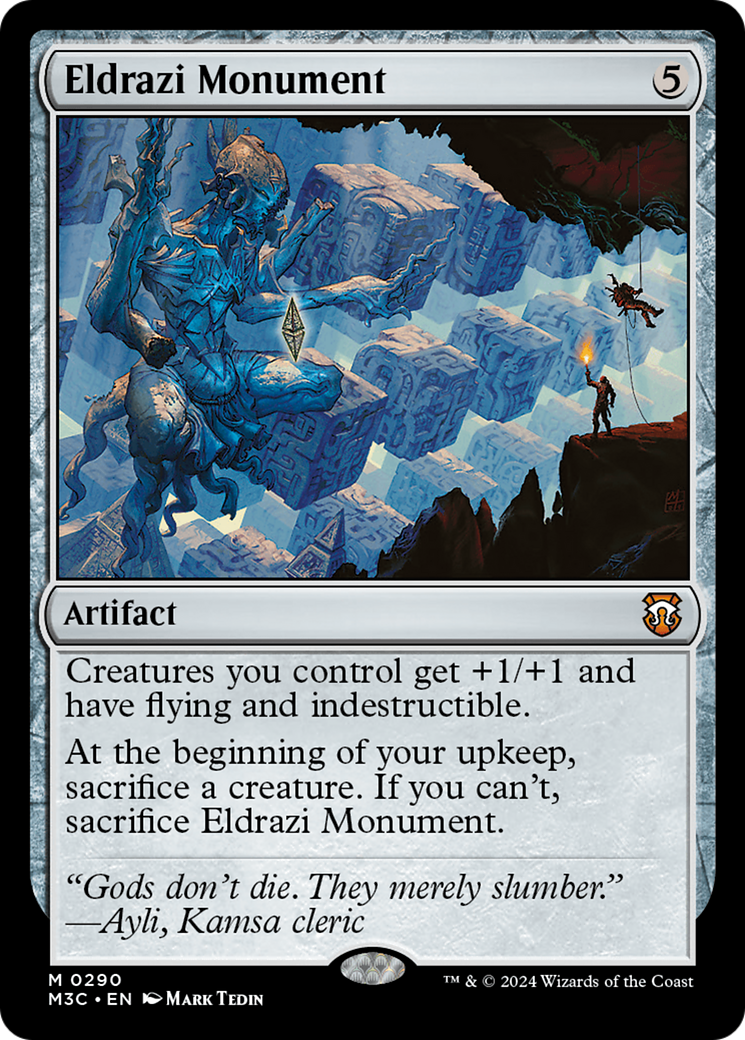 Eldrazi Monument (Ripple Foil) [Modern Horizons 3 Commander] | Jack's On Queen