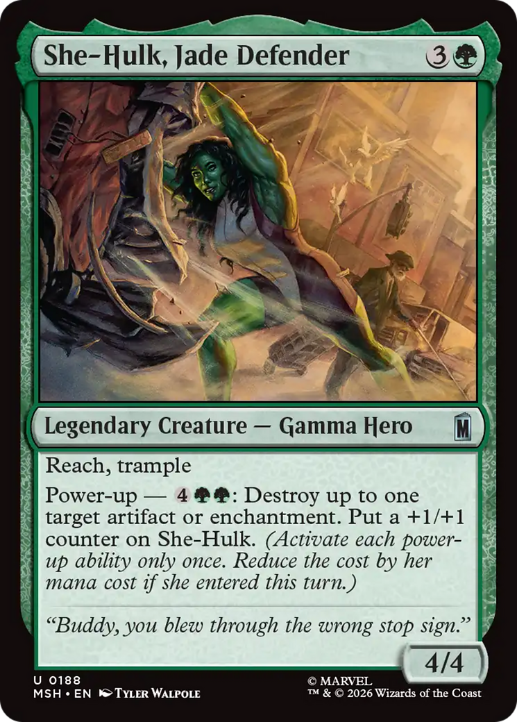 She-Hulk, Jade Defender [Marvel Super Heroes] | Jack's On Queen