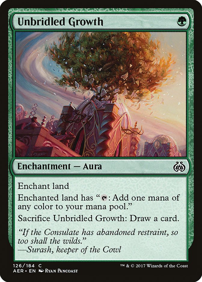 Unbridled Growth [Aether Revolt] | Jack's On Queen