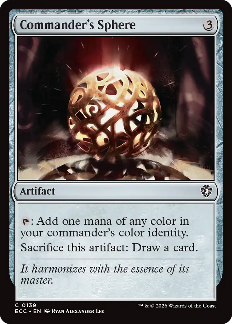 Commander's Sphere [Lorwyn Eclipsed Commander] | Jack's On Queen