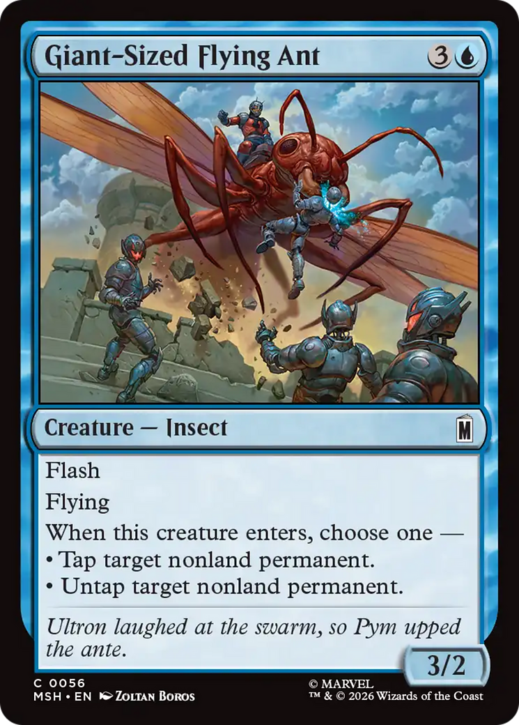 Giant-Sized Flying Ant [Marvel Super Heroes] | Jack's On Queen