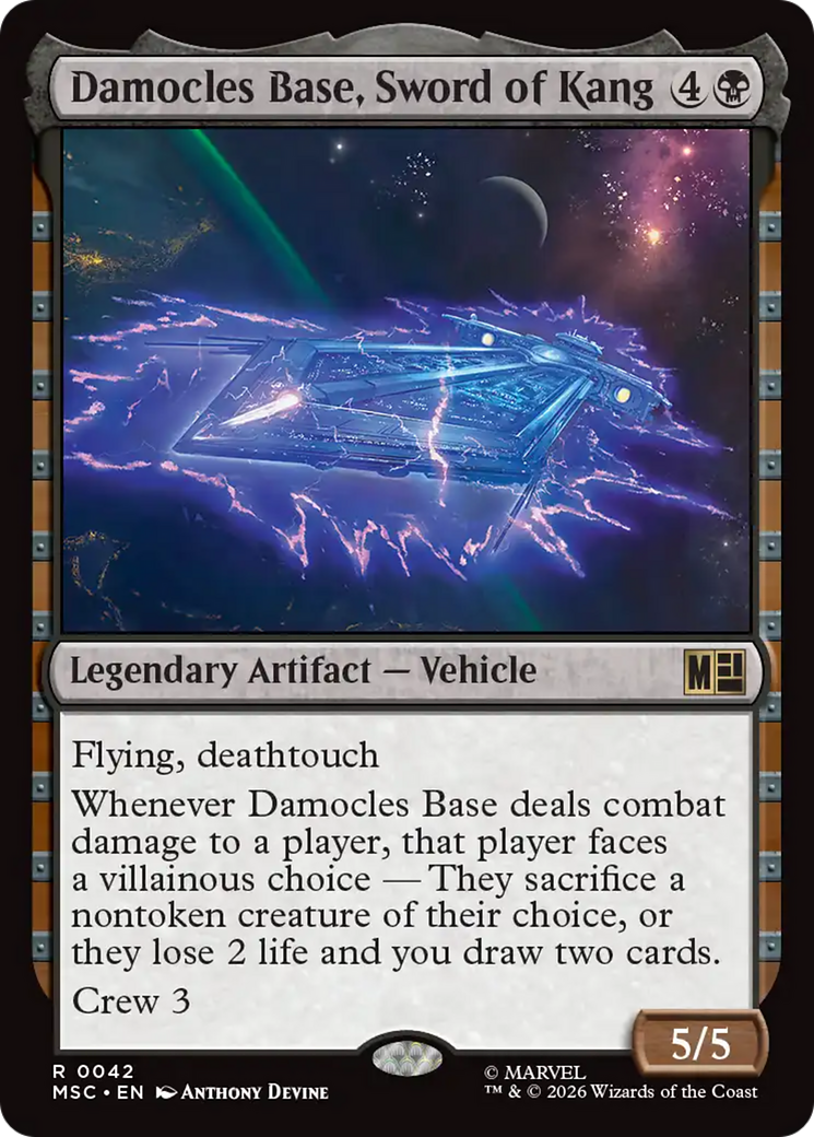 Damocles Base, Sword of Kang [Marvel Super Heroes Commander] | Jack's On Queen