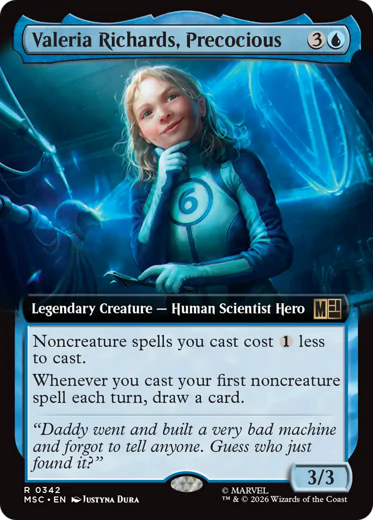 Valeria Richards, Precocious (Extended Art) [Marvel Super Heroes Commander] | Jack's On Queen
