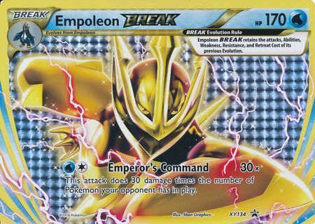 Empoleon BREAK (XY134) (Jumbo Card) [XY: Black Star Promos] | Jack's On Queen