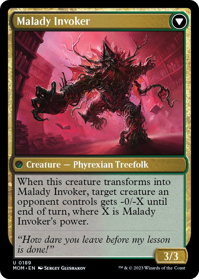 Herbology Instructor // Malady Invoker [March of the Machine] | Jack's On Queen