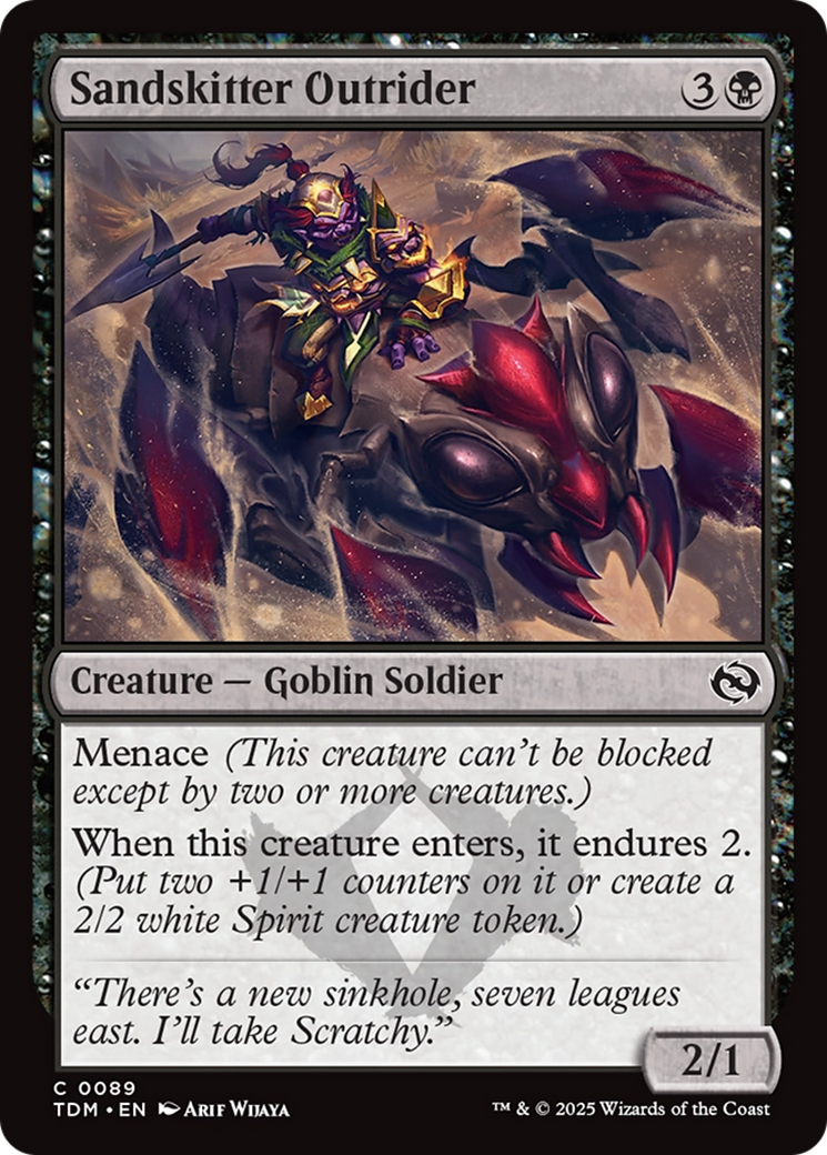 Sandskitter Outrider [Tarkir: Dragonstorm] | Jack's On Queen