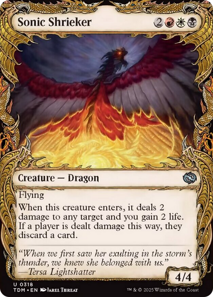 Sonic Shrieker (Showcase) [Tarkir: Dragonstorm] | Jack's On Queen
