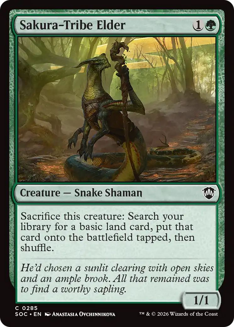 Sakura-Tribe Elder [Secrets of Strixhaven Commander] | Jack's On Queen