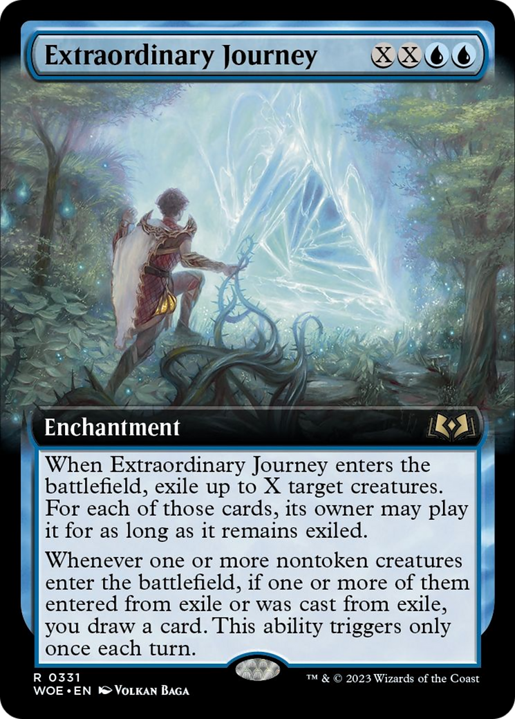 Extraordinary Journey (Extended Art) [Wilds of Eldraine] | Jack's On Queen