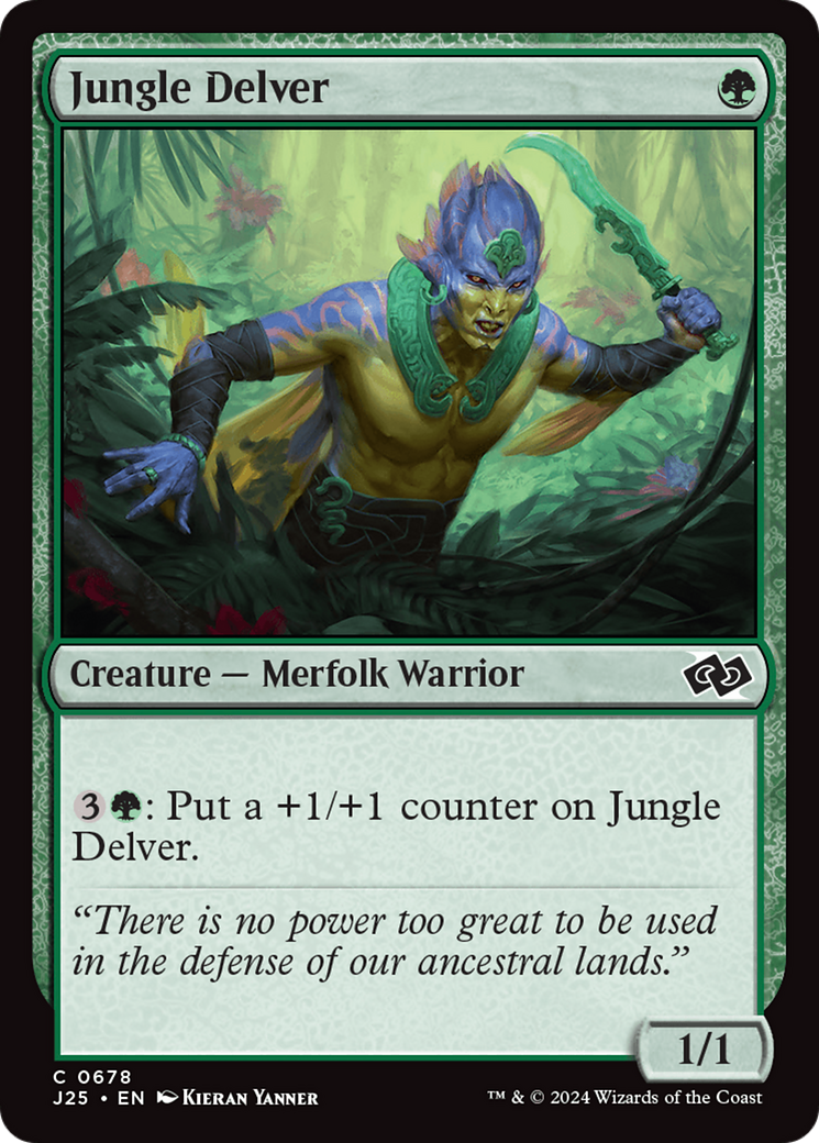 Jungle Delver [Foundations Jumpstart] | Jack's On Queen