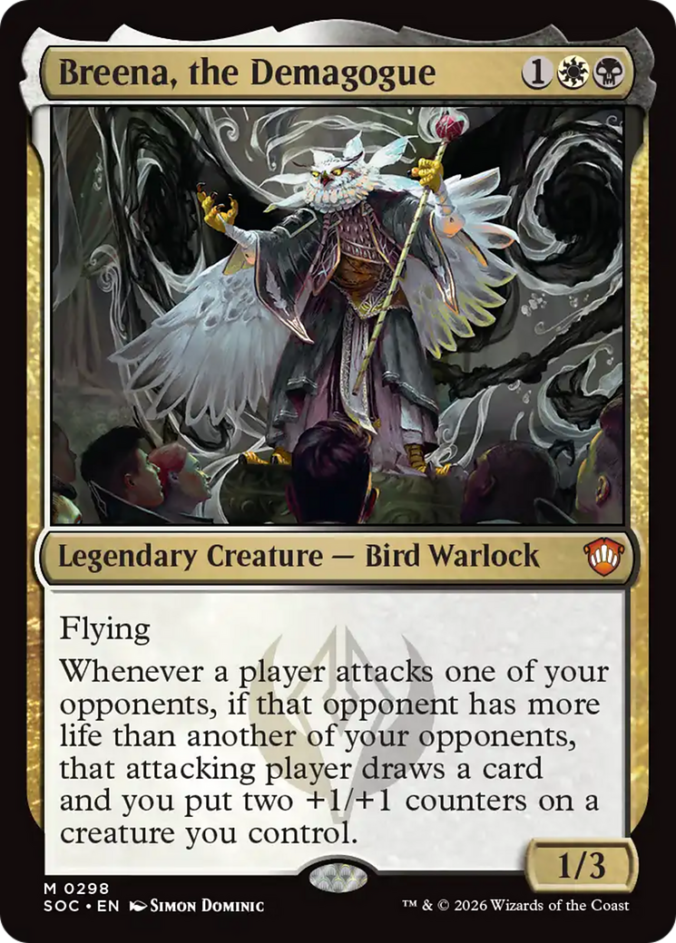 Breena, the Demagogue [Secrets of Strixhaven Commander] | Jack's On Queen