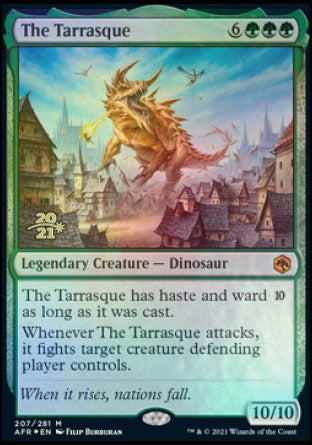 The Tarrasque [Dungeons & Dragons: Adventures in the Forgotten Realms Prerelease Promos] | Jack's On Queen