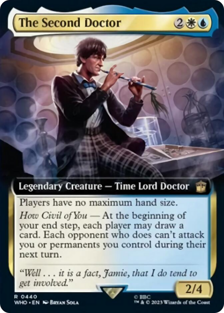 The Second Doctor (Extended Art) [Doctor Who] | Jack's On Queen