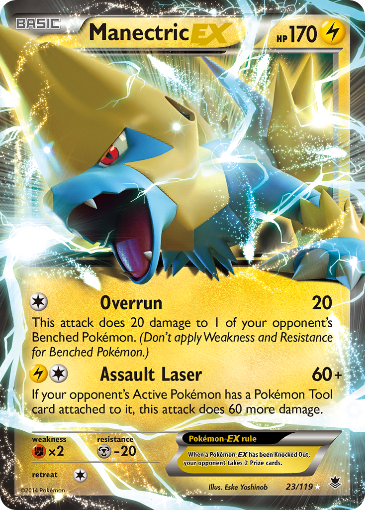 Manectric EX (23/119) [XY: Phantom Forces] | Jack's On Queen