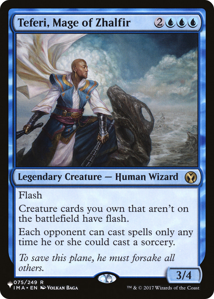 Teferi, Mage of Zhalfir [The List] | Jack's On Queen