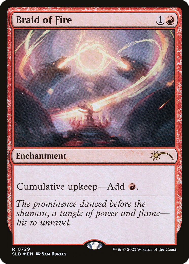 Braid of Fire (729) [Secret Lair Drop Promos] | Jack's On Queen