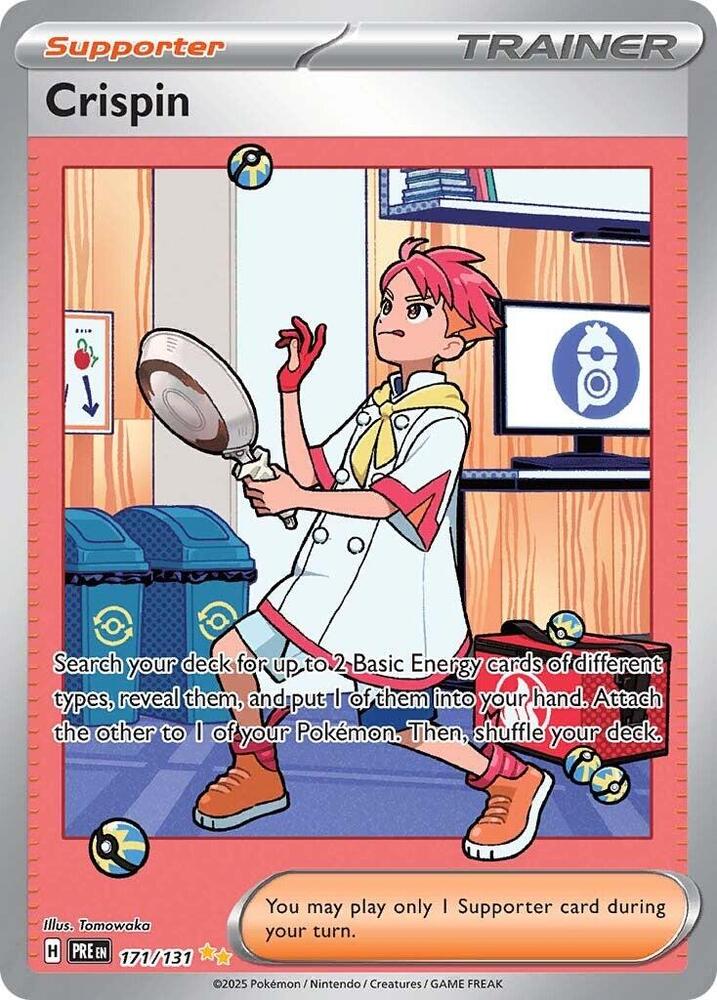 Crispin (171/131) [Scarlet & Violet: Prismatic Evolutions] | Jack's On Queen