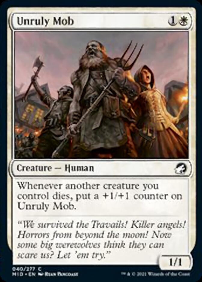 Unruly Mob [Innistrad: Midnight Hunt] | Jack's On Queen