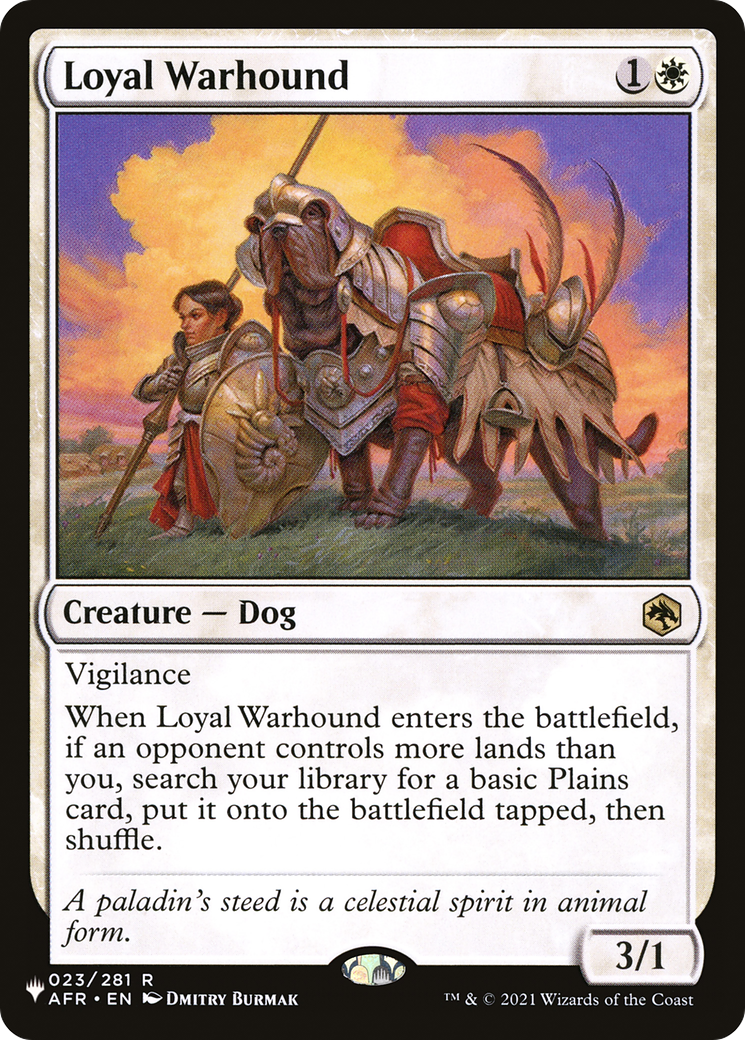 Loyal Warhound [The List] | Jack's On Queen