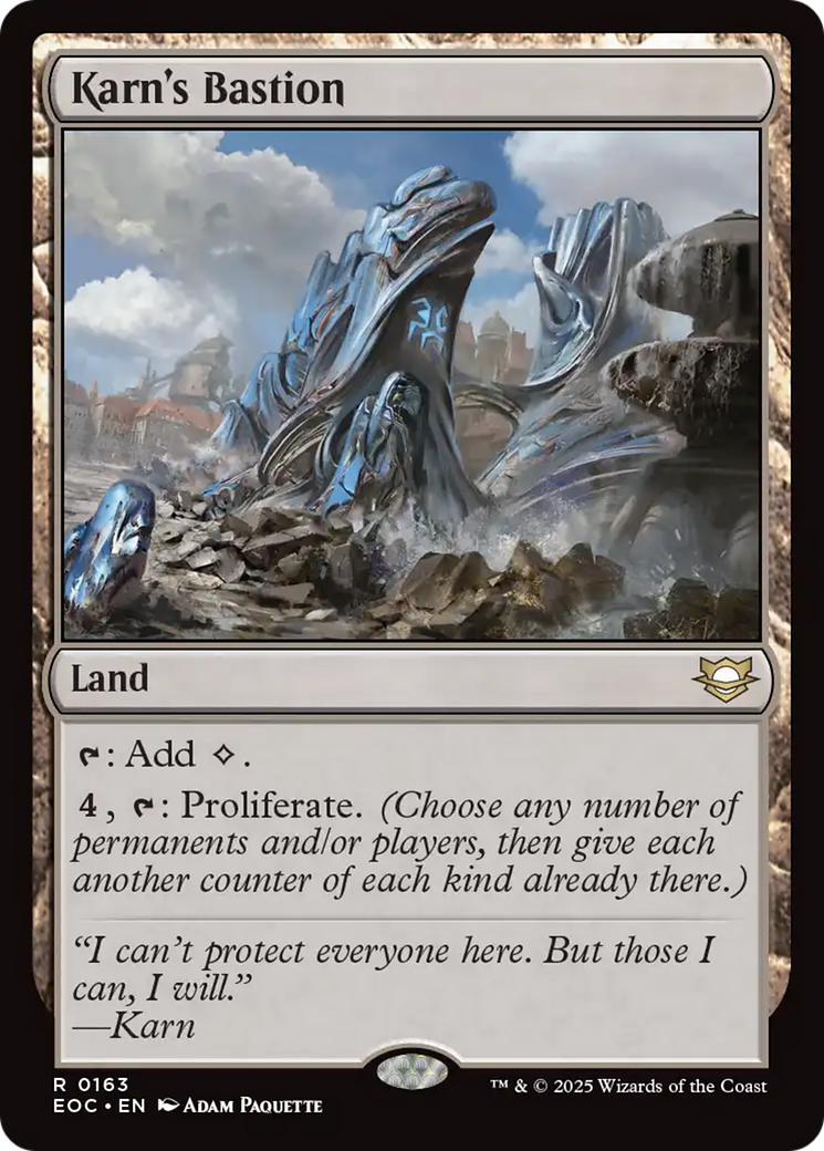 Karn's Bastion [Edge of Eternities Commander] | Jack's On Queen
