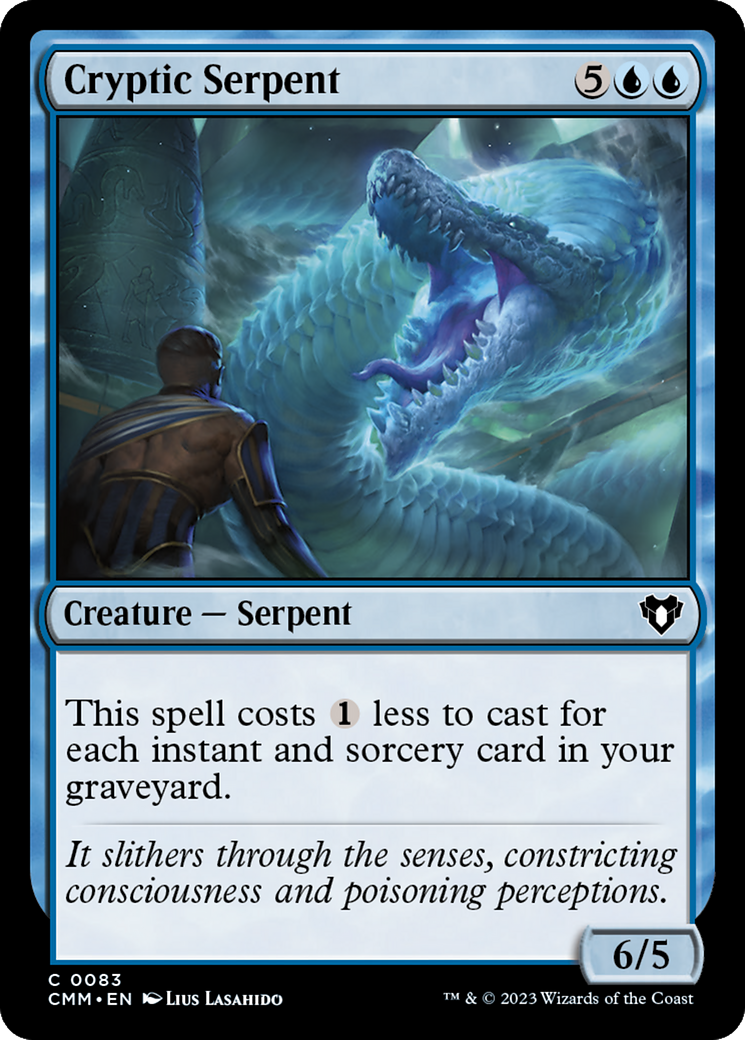 Cryptic Serpent [Commander Masters] | Jack's On Queen