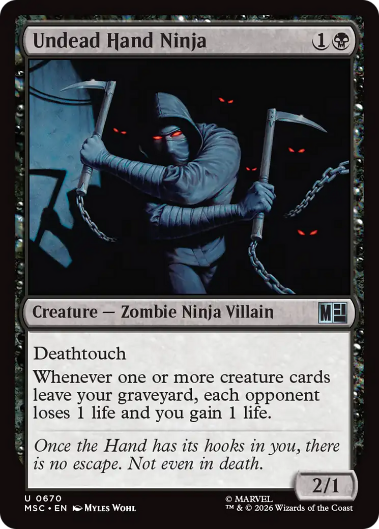 Undead Hand Ninja [Marvel Super Heroes Commander] | Jack's On Queen