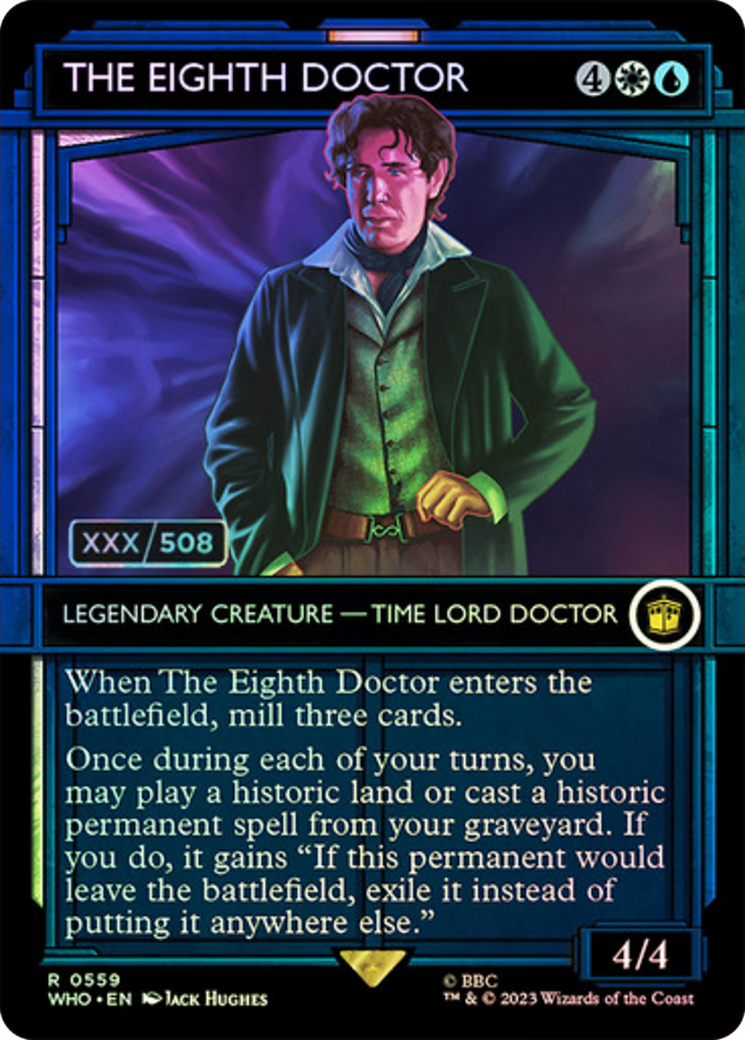 The Eighth Doctor (Serial Numbered) [Doctor Who] | Jack's On Queen