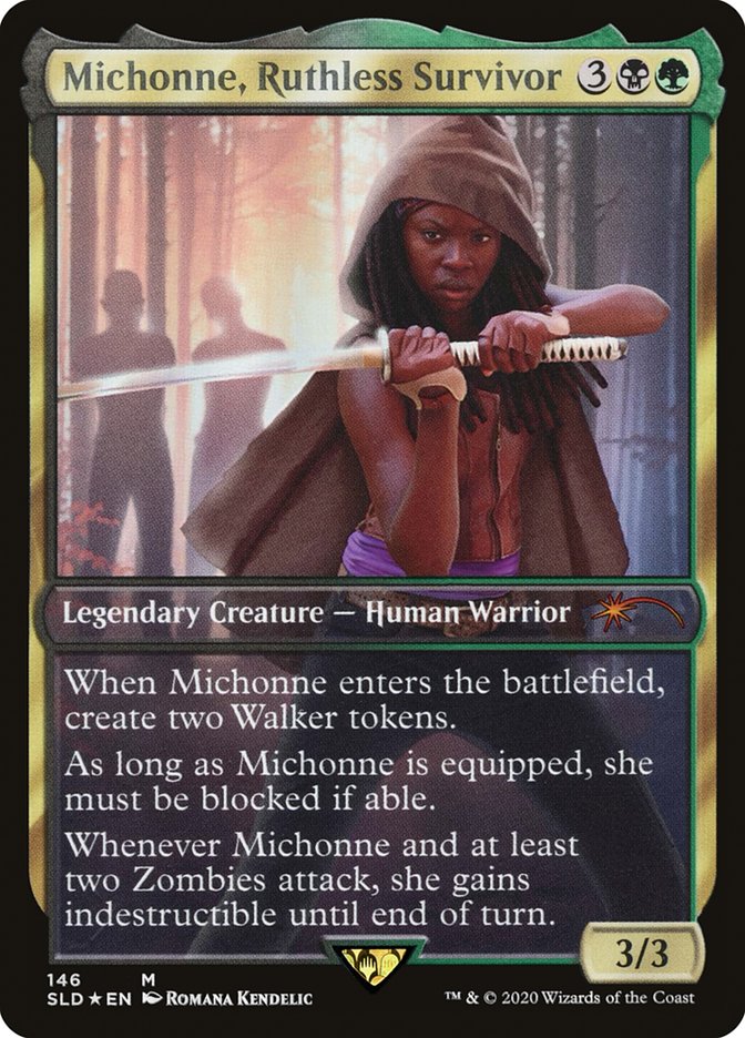 Michonne, Ruthless Survivor [Secret Lair Drop Series] | Jack's On Queen